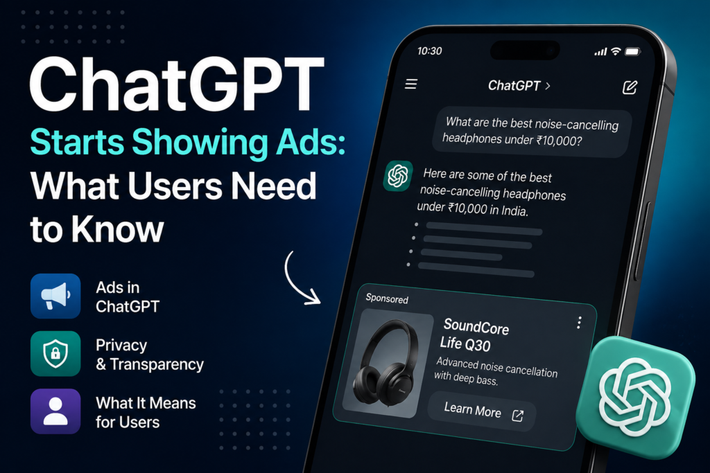 ChatGPT Starts Showing Ads: What Users Need to Know